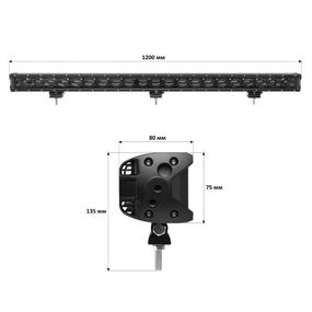 Світлодіодна фара-люстра StarLight 210watt 10-30 V IP68 (lsb-lens-210)