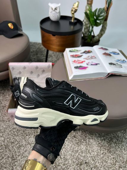 Мужские кроссовки New 1000 Black White  весна / літо / осінь А3626 44 28 см | Зображення 2