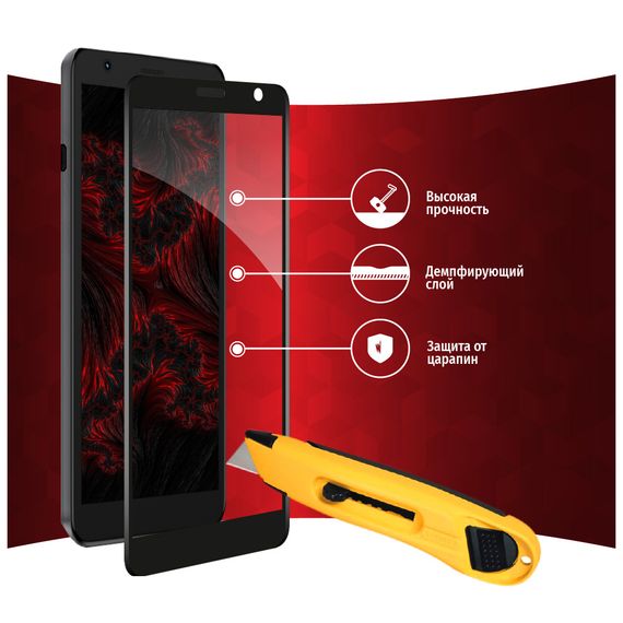 Скло захисне Intaleo Full Glue ZTE Blade L9 (1283126517747) | Зображення 3
