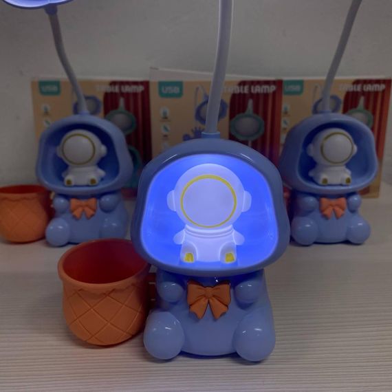 Дитяча настільна акумуляторна LED-лампа 3in1 Rabbit BLUE | Зображення 1