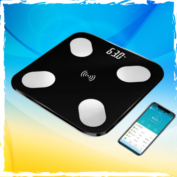 Напольные умные фитнес весы MATARIX MX-454 App Bluetooth Смарт весы с приложением