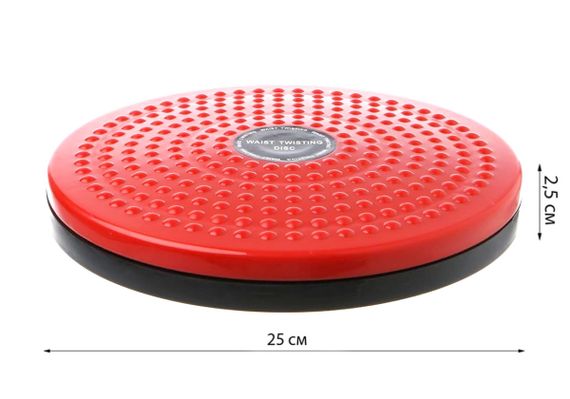 Диск здоров'я EasyFit Waist Twisting червоний (EF-1426-R) | Зображення 2