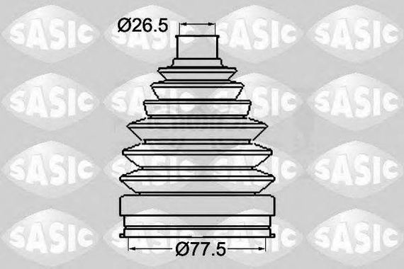 Пильовик FIAT SEDICI, RENAULT CLIO III, KANGOO GRAND KANGOO II, 04-(вир-во SASIC) SASIC 1904038 на RENAULT SCÉNIC II (JM0/1_)