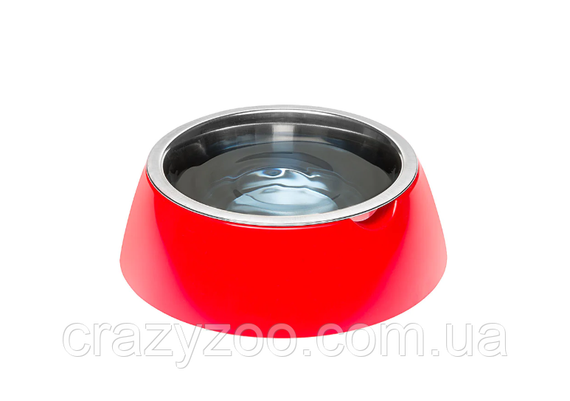 Миска для собак Ferplast Jolie Medium металева червона Ø 20x6.7 см 850 мл 70983022 | Зображення 3