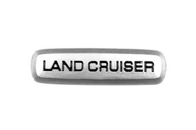 Land Cruiser Шильдик алюмінієвий для килимків (1шт) для Toyota