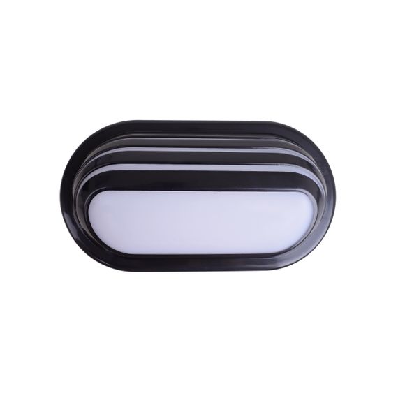 Настенный светильник AL-14H/15W NW IP54 BK | Зображення 1