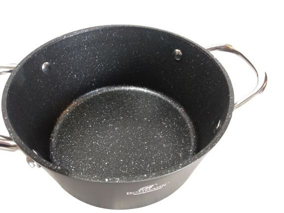 Каструля Bohmann BH-7421-20, 2.5 л, 20 см, алюмінієва з кришкою та антипригарним покриттям | Зображення 7