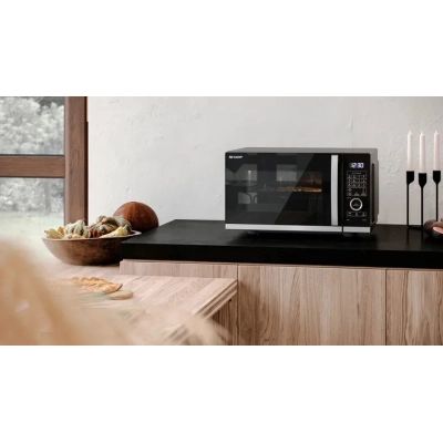 Микроволновая печь Sharp YC-QC254AE-B | Зображення 7
