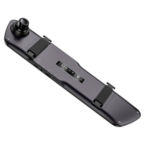 Відеореєстратор HOCO DV4 4.5-inch rearview mirror driving recorder dual-channel Black (6942007616782) | Зображення 3