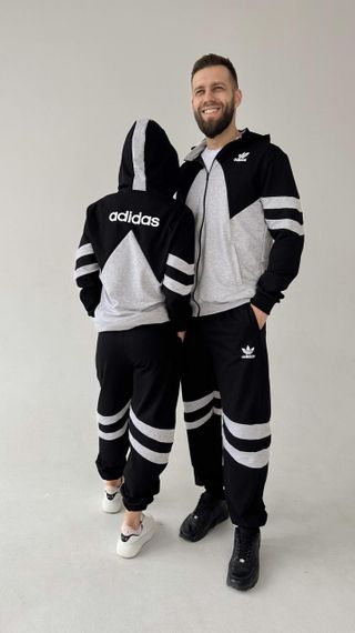 Спортивний костюм унісекс adidas колір сірий | Зображення 7