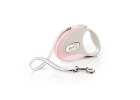 Рулетка для собак Flexi Style S, стрічка 3 метри, рожевий