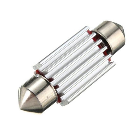 Автолампа Festoon, цоколь SV8.5-8, 4014 х 12smd, 39 мм, білий, 12-24 В | Зображення 2