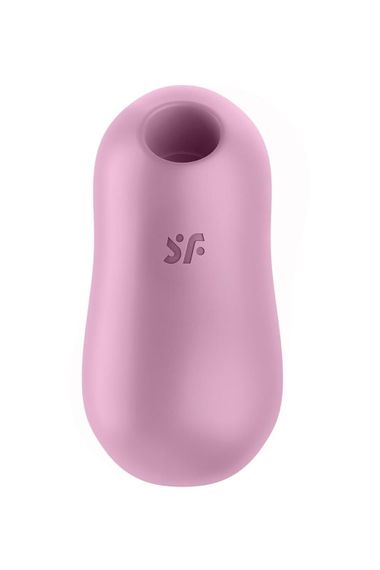Вакуумний стимулятор із вібрацією Satisfyer Cotton Candy, Фіолетовий | Зображення 2