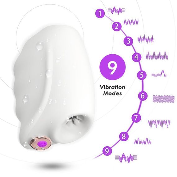 Вакуумный стимулятор - Master White Sex Aura | Зображення 2