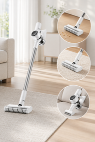 Пилосос безпровідний вертикальний Vacuum Cleaner / Вакуумний акумуляторний пилосос 300 Вт