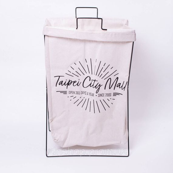 Кошик для білизни на підставці 36×28×58 (см) м'який HP-41-10