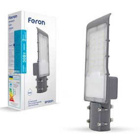 Світлодіодний консольний світильник Feron SP3031 30Вт 6500K сірий