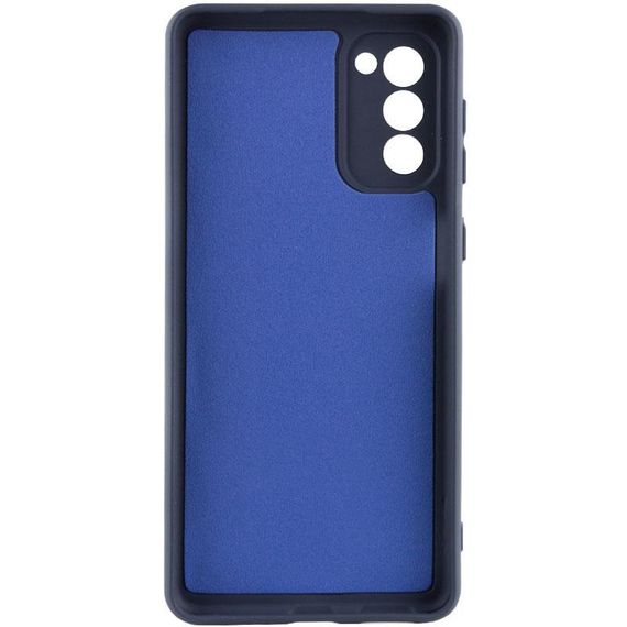 Чохол TPU GETMAN Liquid Silk Full Camera для Samsung Galaxy S23+ Синій / Midnight Blue | Зображення 2
