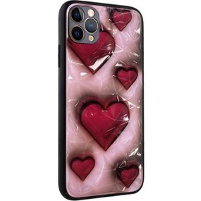 TPU+PC чохол Prisma Plushie для Apple iPhone 12 Pro (6.1") Hearts
