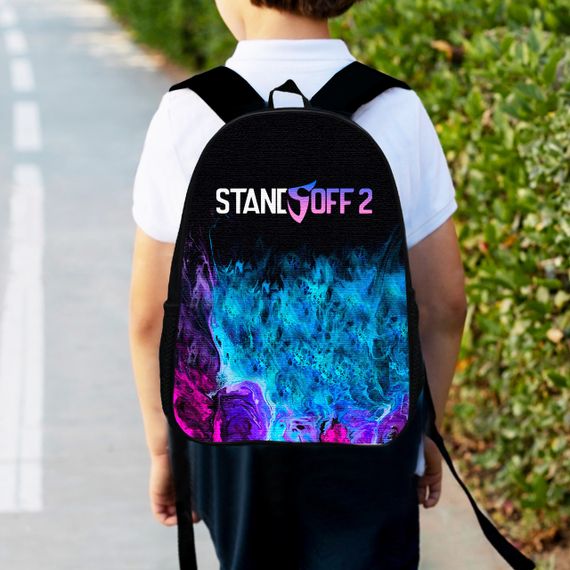 Рюкзак детский стендофф "Standoff2" 34х27см,городской ранец для мальчика с принтом (00346)