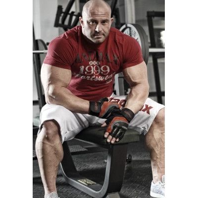 Перчатки для фитнеса MadMax MFG-568 Extreme 2nd edition Black/Red S (MFG-568_S) | Зображення 2