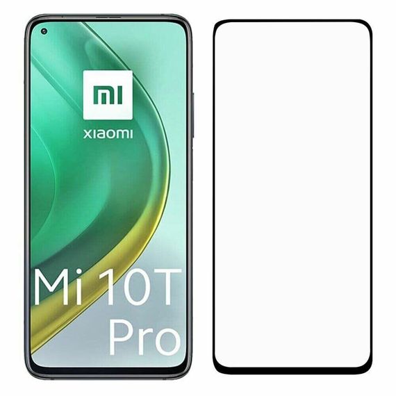 Захисне скло 2.5D на весь екран для Xiaomi Mi10T lite