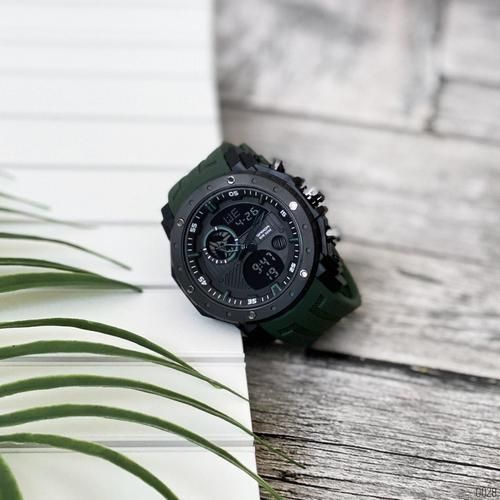 Часы Sanda 6012 Green-Black | Зображення 2