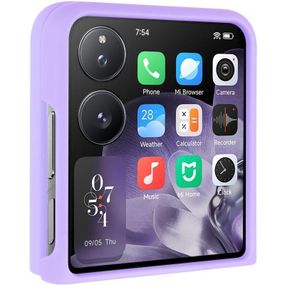 Чохол Foldables Silicone Cover Lakshmi (AAA) для Xiaomi Mix Flip 2 Бузковий / Dasheen