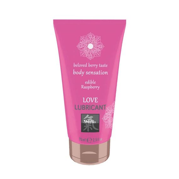 Лубрикант Shiatsu Love lubricant edible Rasberry sexstyle