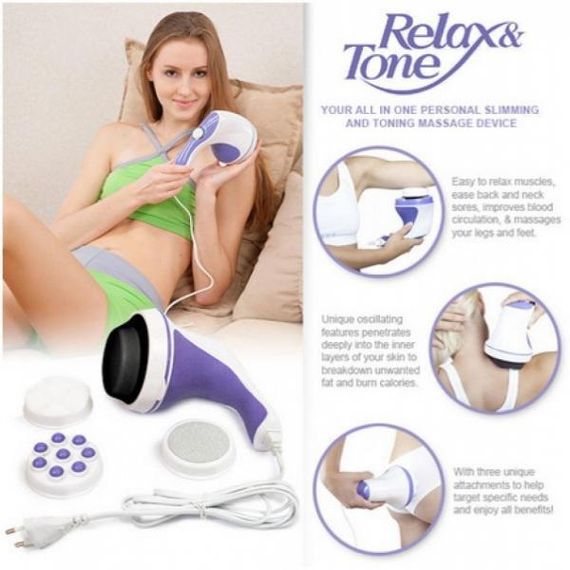 Массажер для похудения,для тела, рук и ног Relax&Tone | Зображення 5