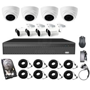 Комплект видеонаблюдения CoVi Security AHD-44WD 5MP MasterKit  HDD1000