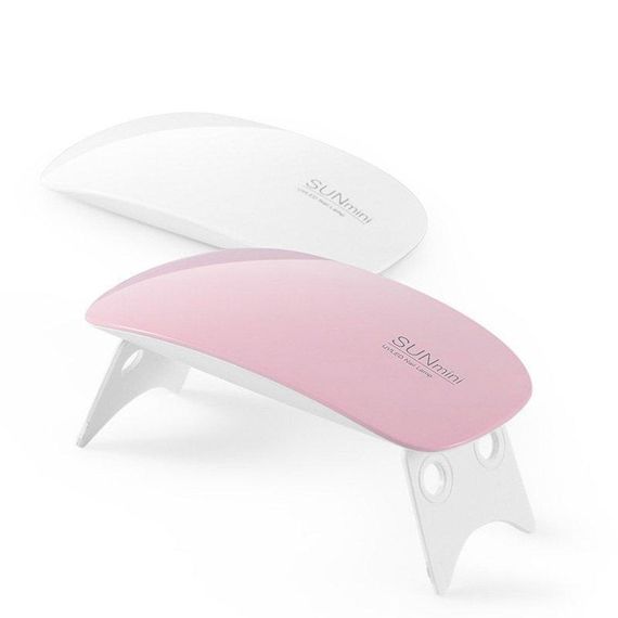 LED+UV Lamp SUN Mini 6W LED лампа для полімеризації гель-лаку | Зображення 2