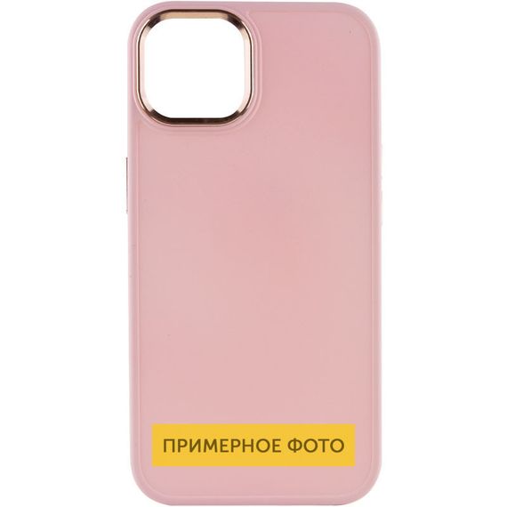 TPU чохол Bonbon Metal Style для Samsung Galaxy A12, Рожевий | Зображення 1