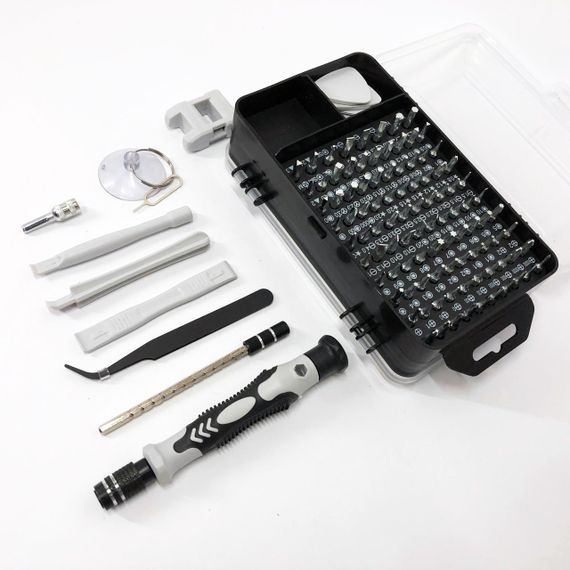 Набор мини прецизионных отверток 115 в 1 для ремонта электроники PM-53 | Зображення 9