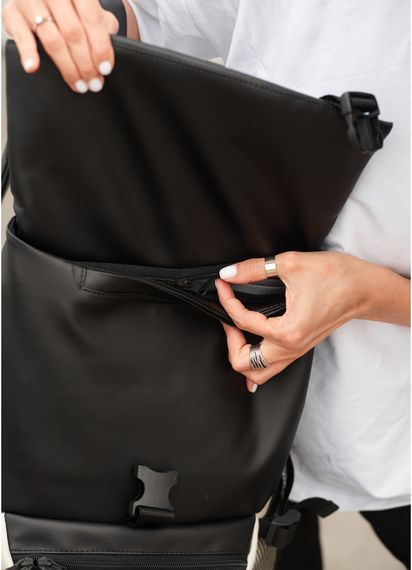 Жіночий рюкзак Sambag RENEDOUBLE чорно-сірий 37 x 31 x 14 см (27151130r) | Зображення 1