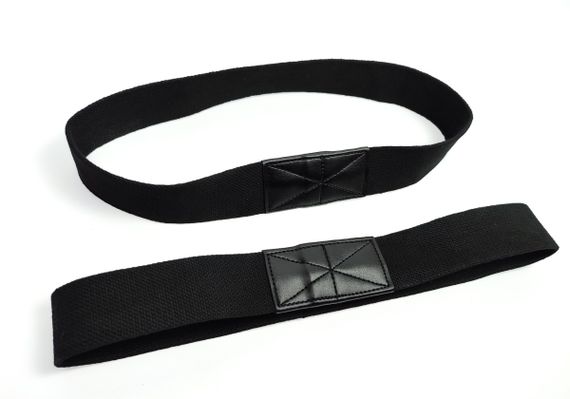 Лямки атлетичні EasyFit для турніку та поперечини чорні (EF-0036)