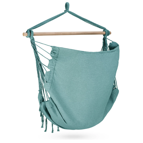 Бразильське крісло - гамак Outtec Boho XXL зелений | Зображення 1