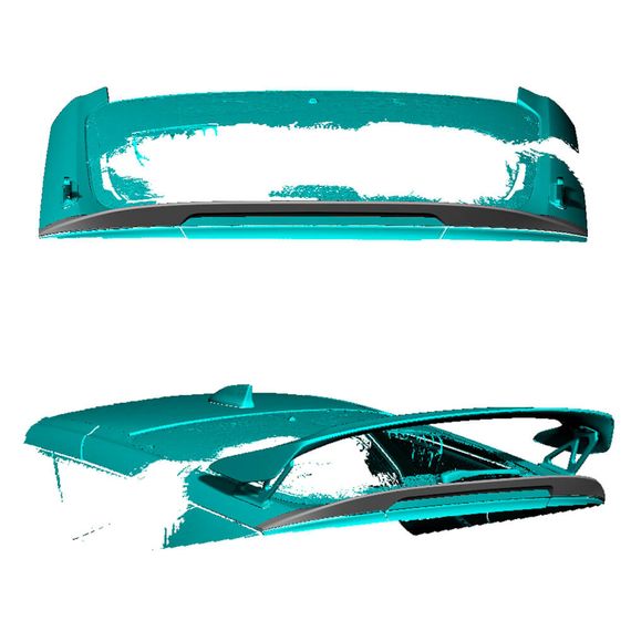 Спойлер (Карбон) для Honda Civic HB 2021- рр | Зображення 1