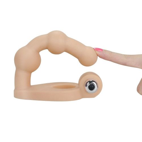 Насадка для двойного проникновения - The Ultra Soft Double Bead 6 " sexstyle | Зображення 1