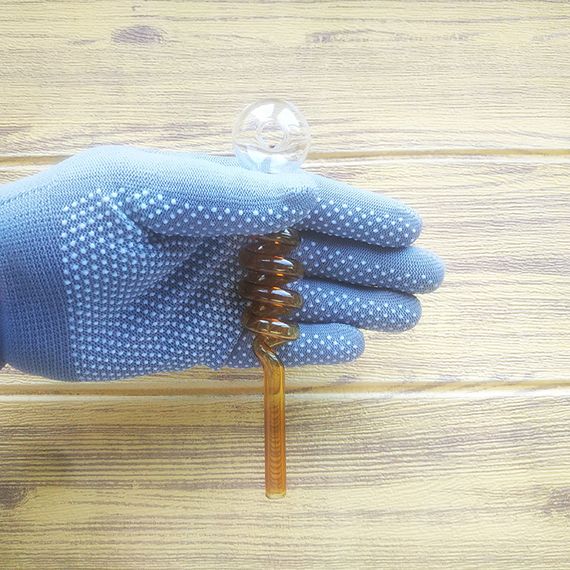 Стеклянная трубка Helix Oil Honey | Зображення 2