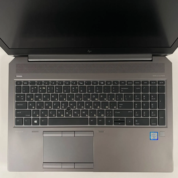 Мобильная рабочая станция Б-класс HP zBook 15 G6 / 15.6" (1920x1080) IPS / Intel Core i7-9850H (6 (12) ядер по 2.6 - 4.6 GHz) / 16 GB DDR4 / 480 GB SSD / nVidia Quadro T1000, 4 GB GDDR5, 128-bit / TouchID / WebCam б/у + Подарок Беспроводная мышь / USB | Зображення 2
