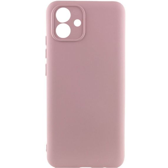 Чохол Silicone Cover Ummi Lakshmi Full Camera (AA) для Samsung Galaxy A04e Рожевий / Pink Sand