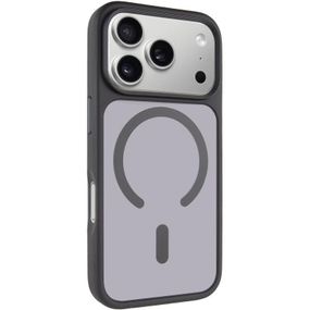 TPU+PC чохол Metal Buttons with MagSafe для Apple iPhone 17 Pro (6.3") Чорний / Black