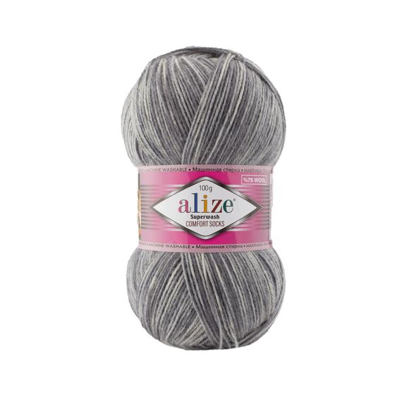 Alize Superwash Comfort Socks, 7676