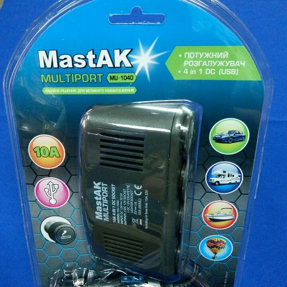 Розгалужувач прикурювача MastAK MU-1040 | Зображення 4