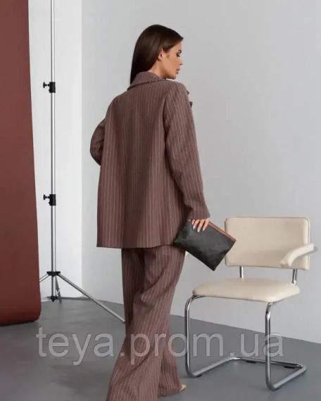 Костюм колір коричневий розмір XL FI_009411 | Зображення 2