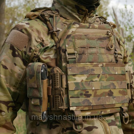 Підсумок під турнікет відкритого типу з кріпленнями для тактичних ножиць та маркера мультикам | Зображення 2