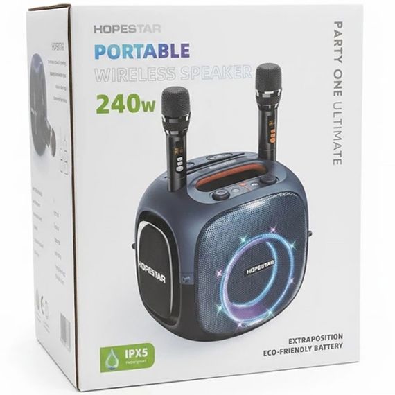 Bluetooth колонка Hopestar Party One Ultimate 240W Blue | Зображення 1