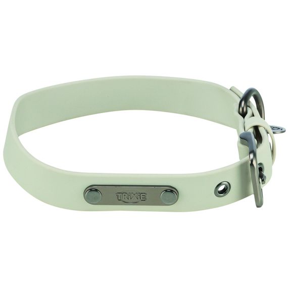 Нашийник Trixie CityStyle для собак ПВХ XS–S 25–32 см 20 мм світло-сірий | Зображення 1