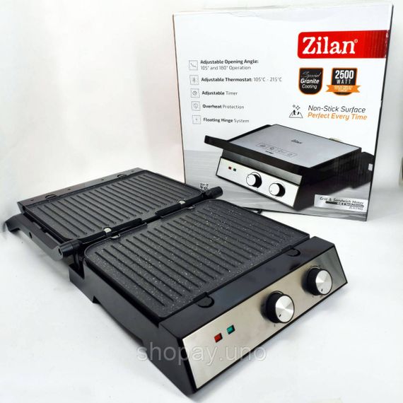 Гриль електричний Zilan ZLN3966 2500Вт | Зображення 9